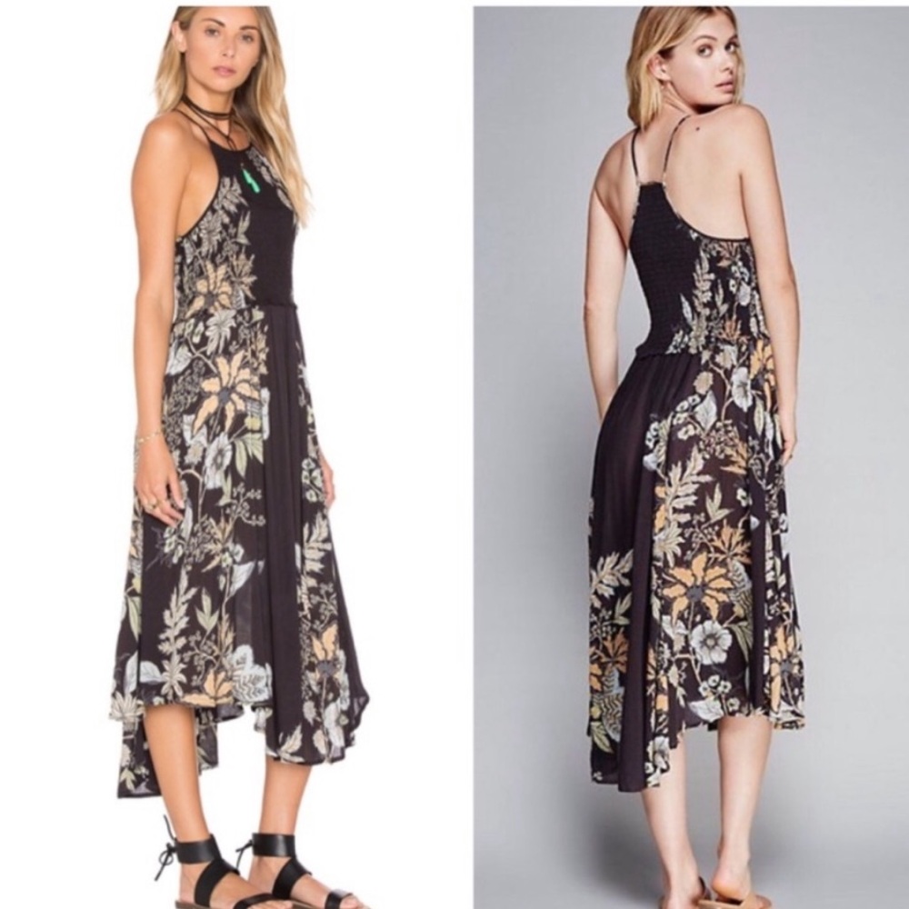 Free People, Seasons in the Sun Midi Dress